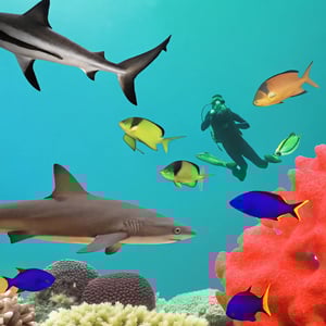 Diving with the sharks